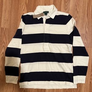 J. Crew Rugby Polo Long Sleeve